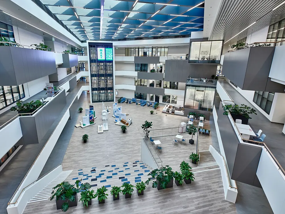 Inspiration Center at the Henkel offices in Duesseldorf