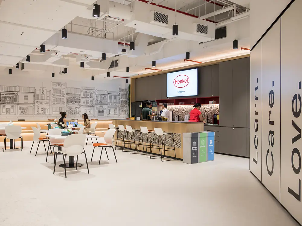 Coffee Kitchen at the Henkel Office in Singapore