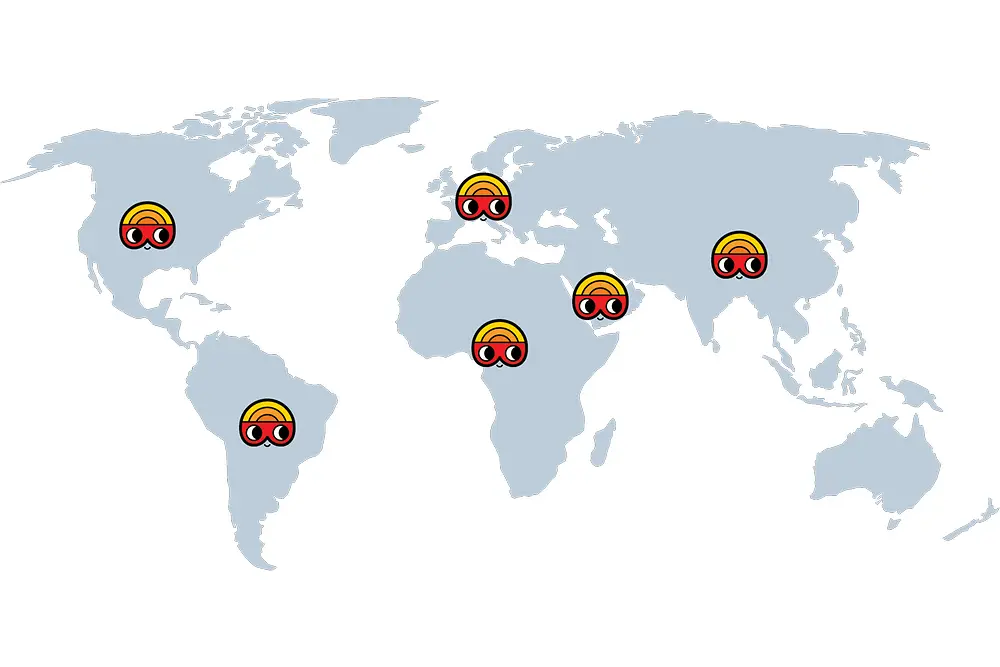 
Forscherwelt map