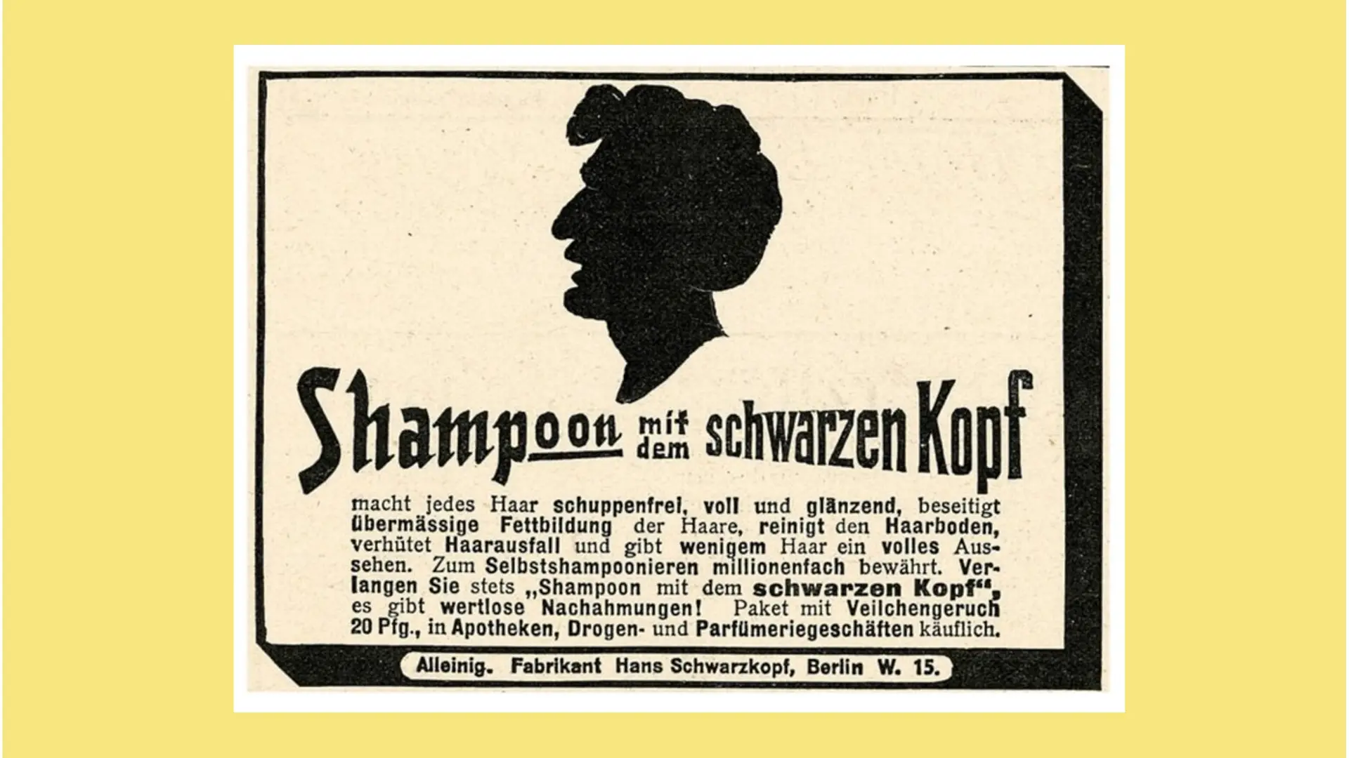 Schwarzkopf 1903