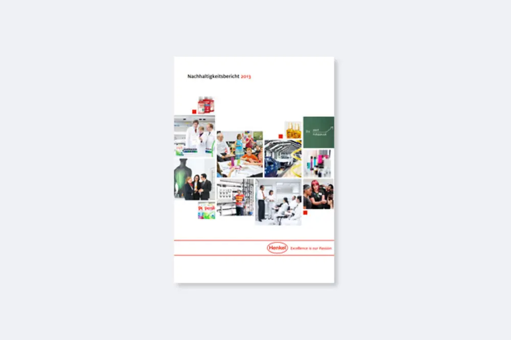 Cover of Henkel’s Sustainability Report 2013